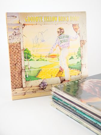 Lot #7475 Elton John Collection of (22) Signed