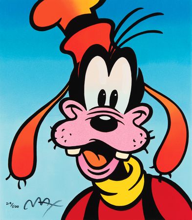 Lot #419 Peter Max Limited Edition 'The Goofy Suite' (4) Serigraphs - Numbered 219/500 - Image 3