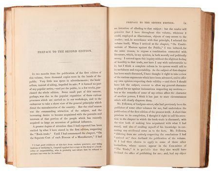 Lot #190 Charles Babbage: On the Economy of Machinery and Manufactures (Second Edition Enlarged) - Image 3