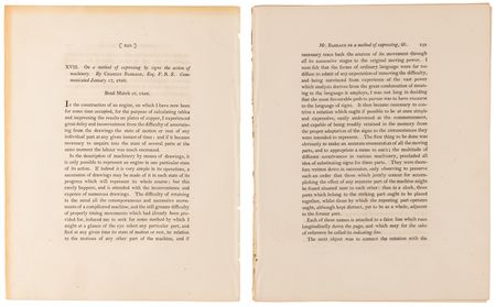 Lot #193 Charles Babbage: 