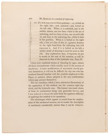 Lot #193 Charles Babbage: 