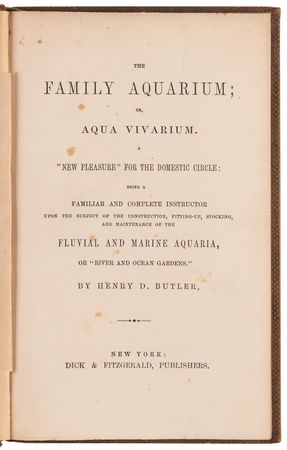 Lot #169 Aquatic Interest Books: A Manual of the Sea-Anemones and The Family Aquarium Books - Image 5