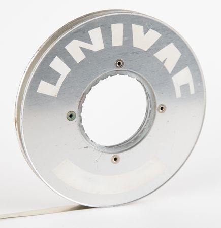 Lot #176 UNIVAC I Magnetic Data Tape Reel Magnetic Tape - Image 1