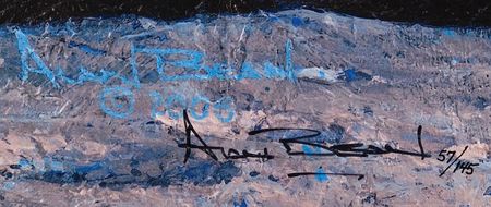 Lot #372 Alan Bean Signed Canvas Giclee Print: 'The Source of Intelligent Life' (Ltd. Ed. #57/145) Print - Image 2