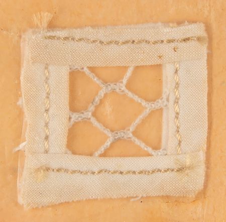 Lot #355 Apollo 13 Crew-Signed Flown Lunar Module Netting Presentation - Image 2