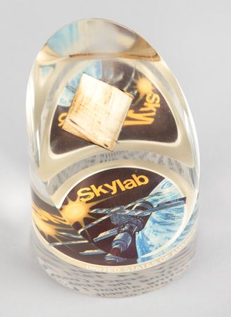 Lot #405 Skylab Flown Oxygen Supply Tank Fragment Flown Relic - Image 2