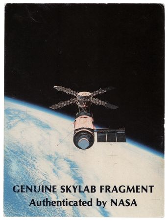 Lot #405 Skylab Flown Oxygen Supply Tank Fragment Flown Relic - Image 5