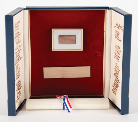 Lot #239 Independence Hall Wood Relic
