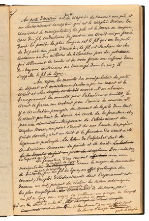 Lot #141 Edouard Branly Autograph Manuscript Signed - Draft of His Communication to the Academy of Sciences Exposing the Principles of Wireless Telegraphy - Image 5