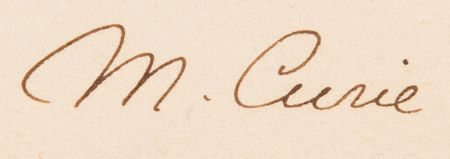 Lot #143 Marie Curie Document Signed - Certificate of Assay for the Emission of Radiation - Image 2