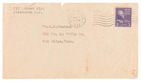 Lot #148 Albert Einstein Typed Letter Signed on the History of Special Relativity, Discussing the 