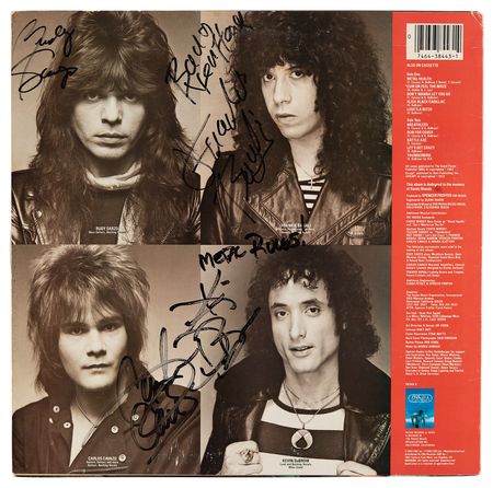 Lot #582 Quiet Riot Signed Album - Metal Health - Image 3