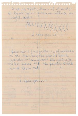 Lot #467 Janis Joplin Autograph Letter Signed on Family, Sobriety, and College: 