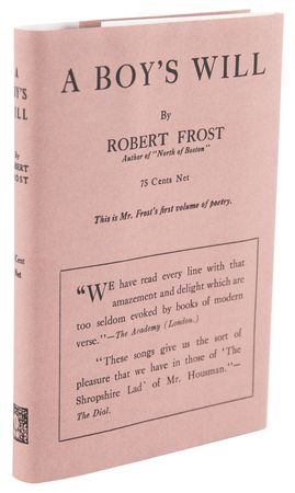 Lot #439 Robert Frost Signed Book with Autograph Quote from 'The Tuft of Flowers' - Image 3