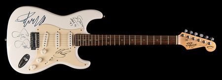 Lot #530 Crosby, Stills, Nash, and Young Signed Electric Guitar - Image 3