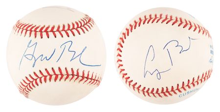 Lot #33 George Bush and George W. Bush Signed