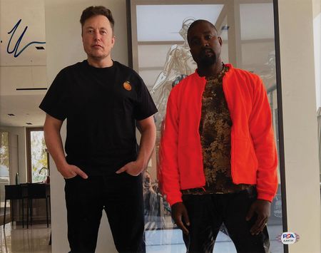 Lot #134. Elon Musk Signed Photograph