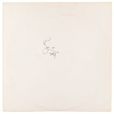 Lot #519 David Bowie Signed Promotional Album - Lodger - Image 1