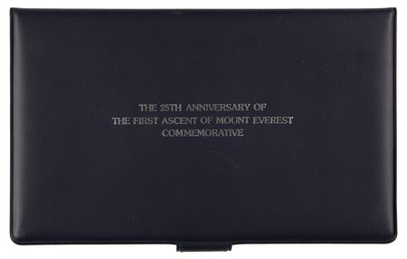 Lot #233 Edmund Hillary and Tenzing Norgay Signed Commemorative Cover - Image 3