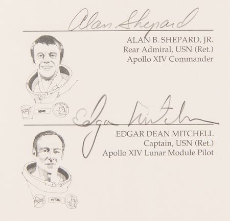 Lot #358 Apollo 14 Signed Limited Edition Lithograph by Alan Bean - 'In Flight' - Image 2