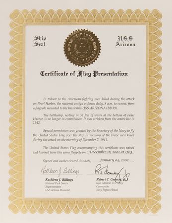 Lot #315 Pearl Harbor Limited Edition Multi-Signed Lithograph by Roy Grinnell - 'The Final Moment' - Image 5