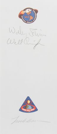 Lot #330 Apollo Astronauts (20) Multi-Signed Limited Edition Print by Alan Bean - 'In the Beginning' - Image 2