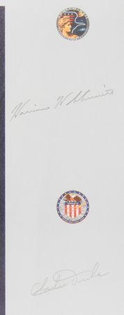 Lot #330 Apollo Astronauts (20) Multi-Signed Limited Edition Print by Alan Bean - 'In the Beginning' - Image 6