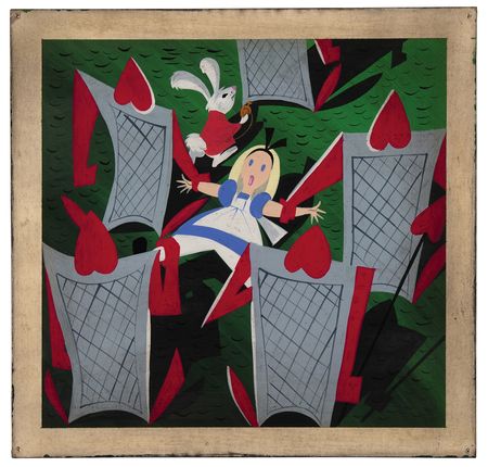 Lot #788 Mary Blair concept painting of Alice,