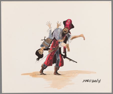 Lot #813 Pirates of the Caribbean ride concept