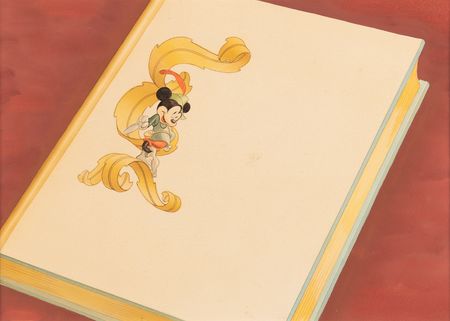 Lot #751 Mickey Mouse production concept painting from Brave Little Tailor - Image 1