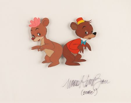 Lot #783 Bongo and Lulubelle production cel from