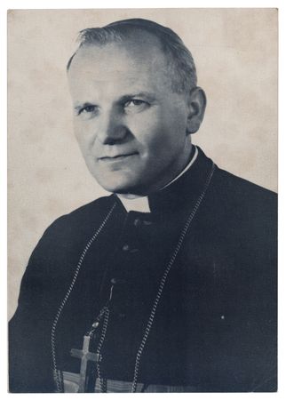 Lot #263 Pope John Paul II Signed Photograph