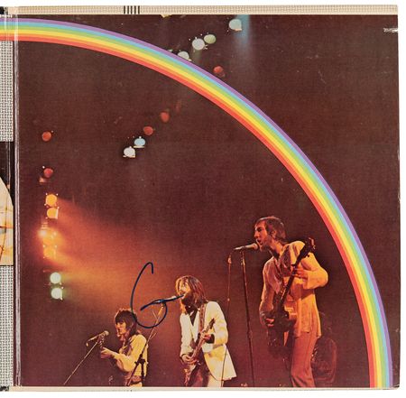 Lot #527 Eric Clapton Signed Album - Eric Clapton's Rainbow Concert - Image 1