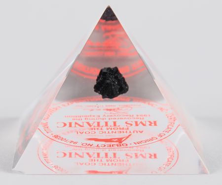 Lot #283 Titanic: Coal Piece Recovered from Wreck Site - Image 2