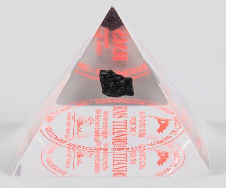 Lot #283 Titanic: Coal Piece Recovered from Wreck Site - Image 3