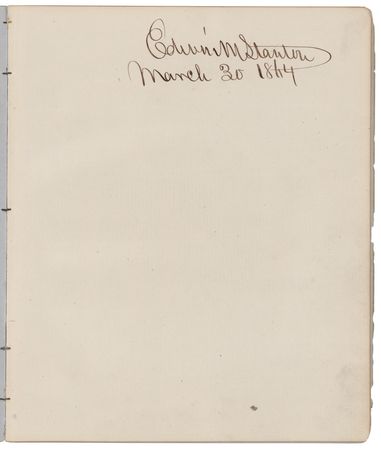 Lot #251 Abraham Lincoln's Cabinet (8) Signatures - Image 2
