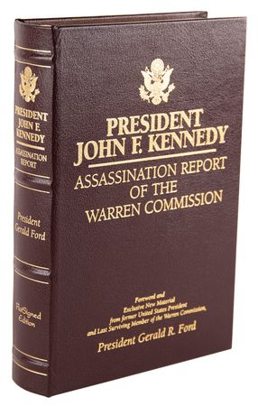 Lot #57 Gerald Ford Signed Book - Assassination Report of the Warren Commission (Ltd. Ed. #736/2948) - Image 3