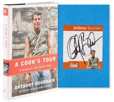 Lot #644 Anthony Bourdain Signed Book - A Cook's Tour - Image 1