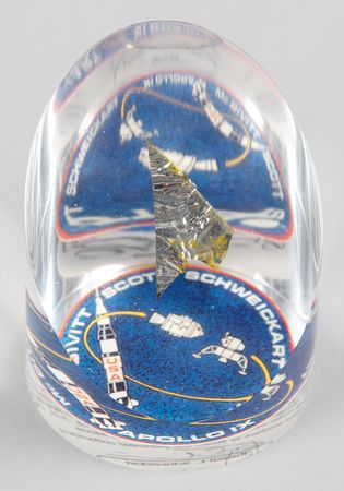 Lot #361 Apollo 9 Flown Kapton Foil Flown Relic - Image 2