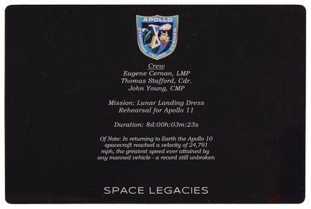 Lot #348 Apollo 10 Flown Earth Landmark Map Section [Attested by Cernan/Diamond] Flown Relic - Image 3