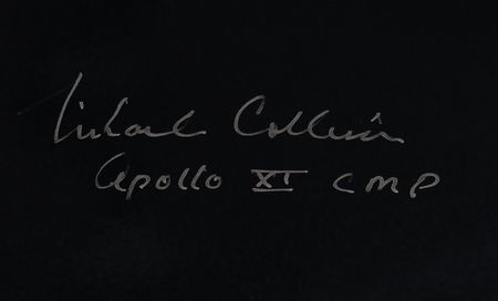 Lot #379 Michael Collins Oversized Signed Photograph - Image 2