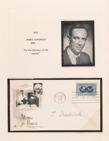 Lot #159 Nobel Prize-Winning Scientists (60) Signed Cover Collection, with Niels Bohr, James Chadwick, and Linus Pauling - Image 3
