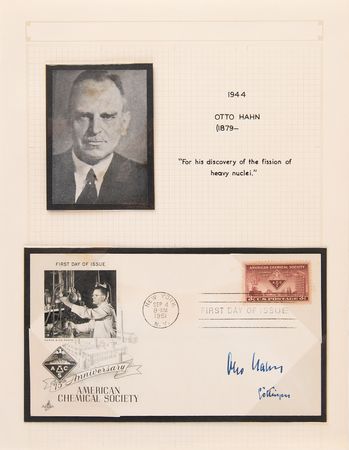 Lot #159 Nobel Prize-Winning Scientists (60) Signed Cover Collection, with Niels Bohr, James Chadwick, and Linus Pauling - Image 8