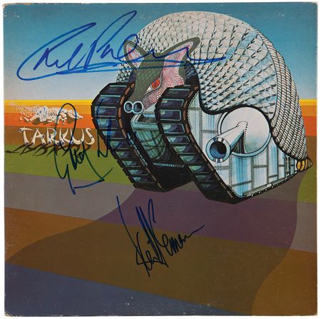 Lot #536 Emerson, Lake, and Palmer Signed Album - Tarkus - Image 1