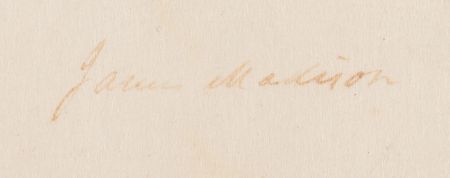 Lot #4 James Madison Autograph Letter Signed, Honoring General John Stark - Image 2