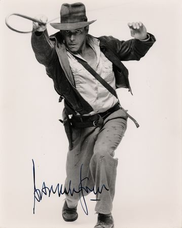 Lot #660 Harrison Ford Signed Photograph