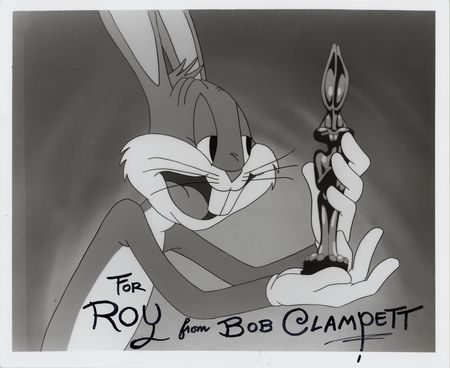 Lot #873 Bob Clampett Signed Photograph