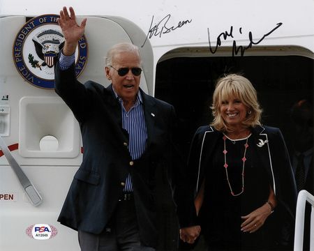 Lot #27 Joe and Jill Biden Signed Photograph - Image 1