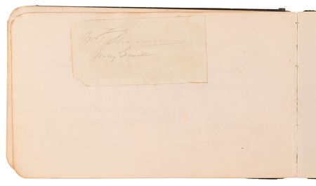 Lot #316 William T. Sherman, Wade Hampton, and Edwin Booth Signed Autograph Album - Image 2