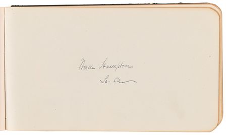 Lot #316 William T. Sherman, Wade Hampton, and Edwin Booth Signed Autograph Album - Image 4